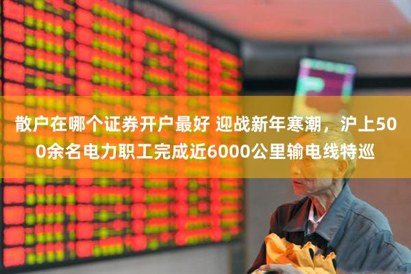 散户在哪个证券开户最好 迎战新年寒潮，沪上500余名电力职工完成近6000公里输电线特巡